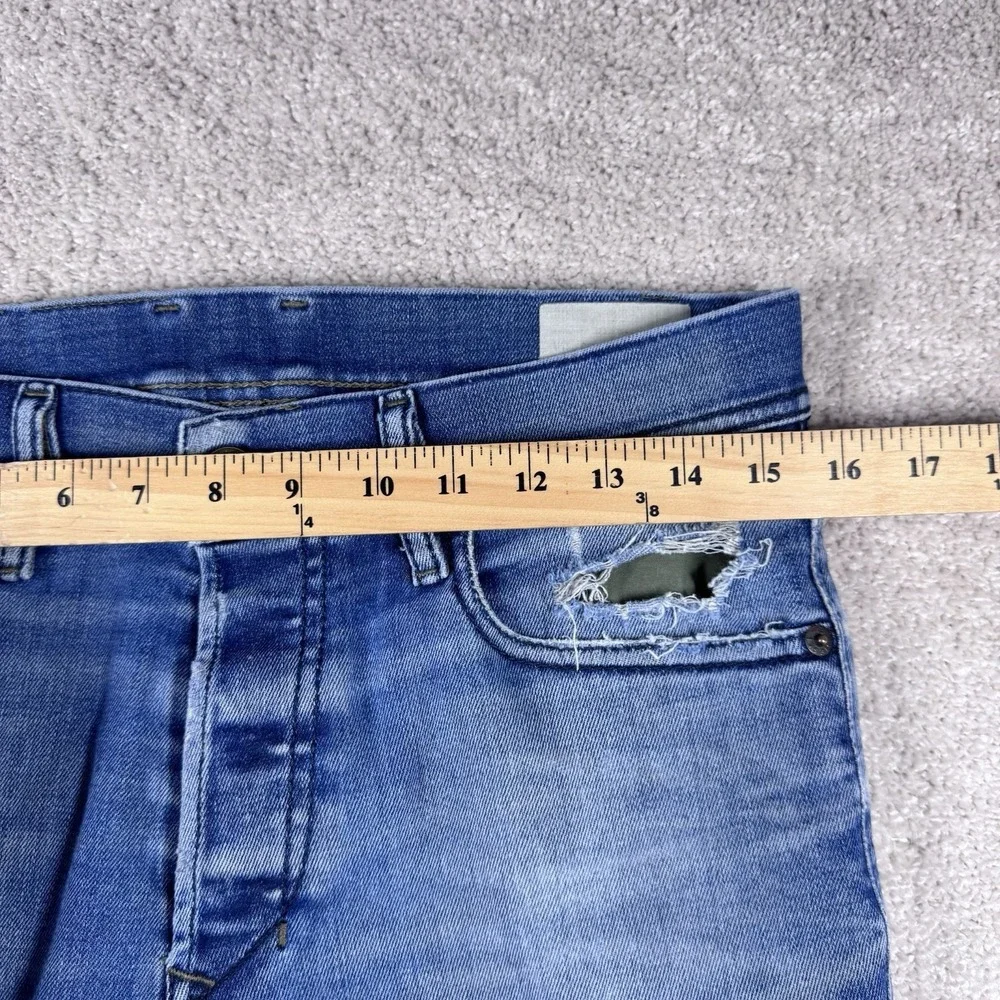 Diesel Jeans Mens 29x32 Blue TEPPHAR Slim Carrot Stretch Denim Made in Italy‎